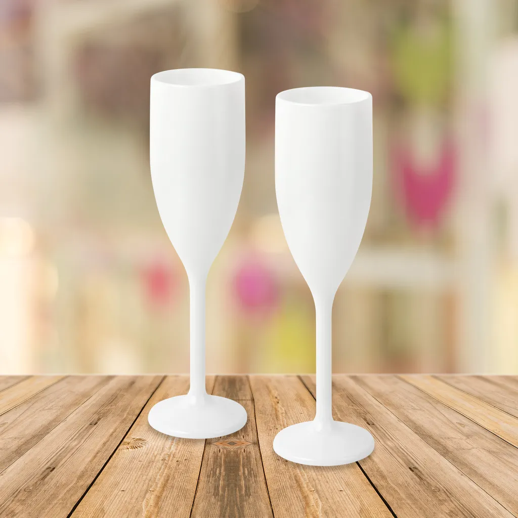 Schramm® Mehrweg Sektgläser in weiß wählbar 6, 12, 24 oder 48 Stück 150 ml Champagner Glas Sektflöten Sektkelch Stielglas Champagner Gläser Fassungsvermögen, Größe:12 Stück
